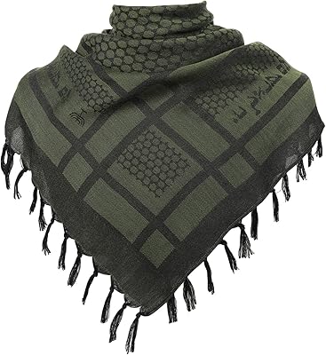 Cot-Oath Unisex Arab Scarf Fashion Keffiyeh - Shemagh for Women Men Outdoors Active Kerchiief Accessories Shawl